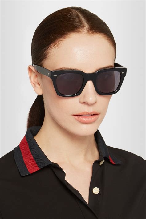 gucci square-frame acetate sunglasses reddit|Gucci black oversized square sunglasses.